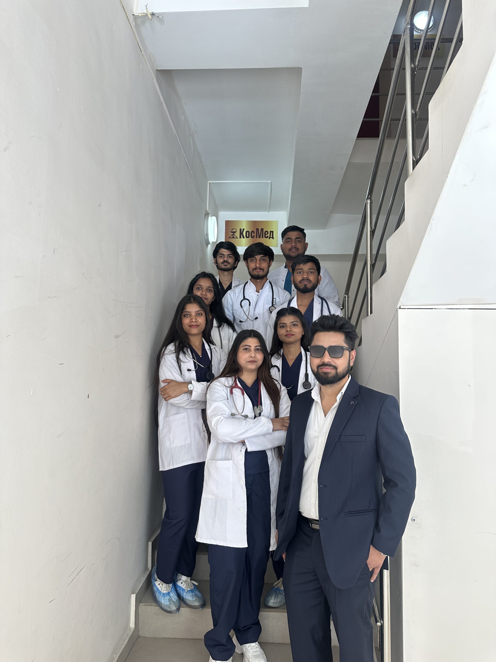 Stairs Group Pic Inside Hospital1 Scaled