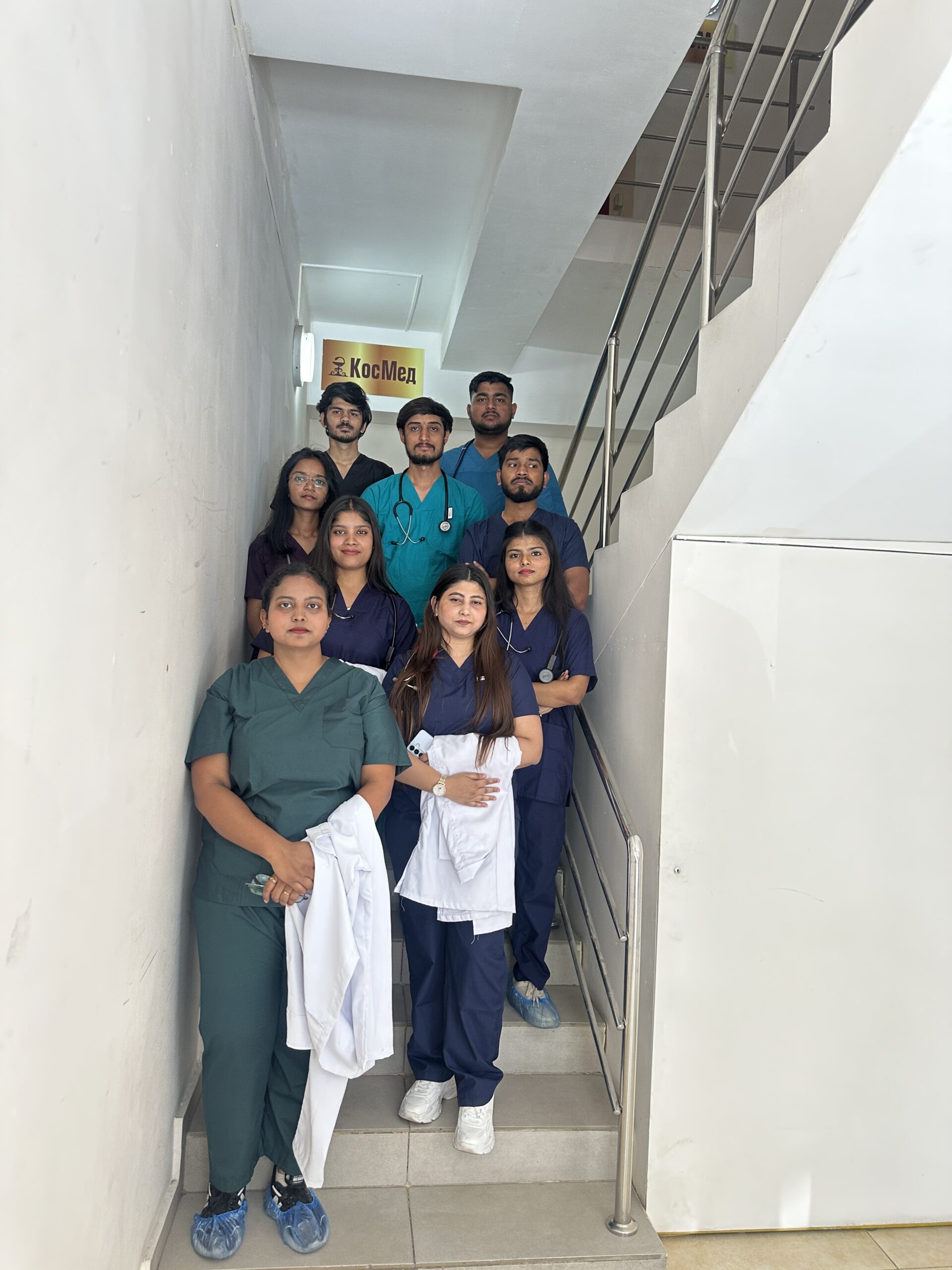 Stairs Group Pic Inside Hospital3 Scaled